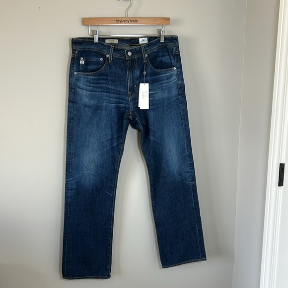 AG The Protege Jean Straight Leg Mens Japanese Stretch Sz 34 x 32 NEW - Picture 4 of 15